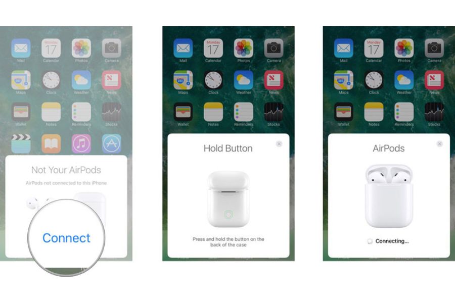 Cách kết nối AirPods với iPhone, iPad và iPod touch