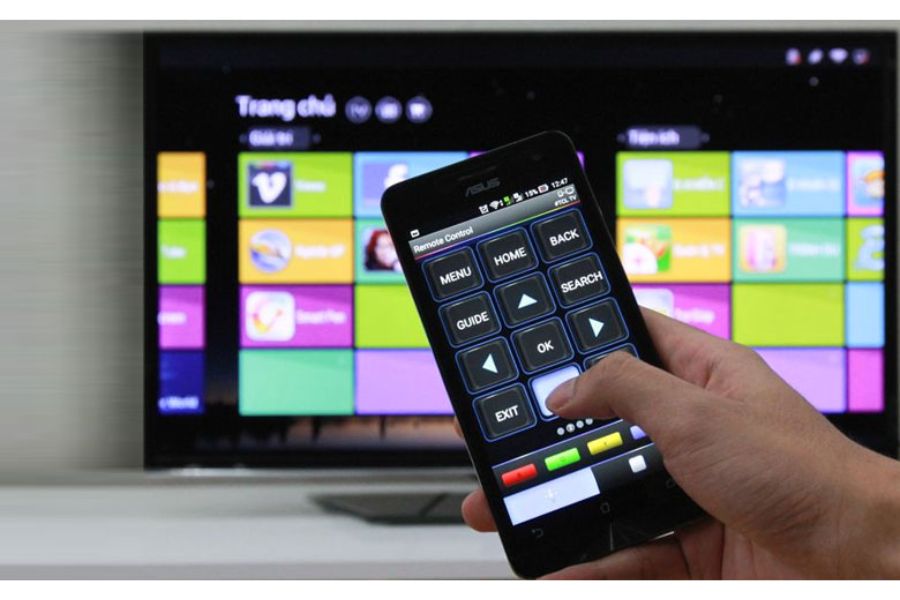 Cách 2: Sử dụng tính năng màn hình chiếu của điện thoại lên Tivi