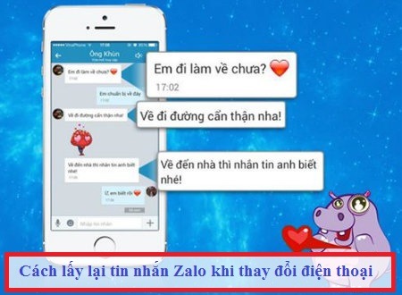 Cách khôi phục tin nhắn trên Zalo khi đăng nhập ở điện thoại khác?