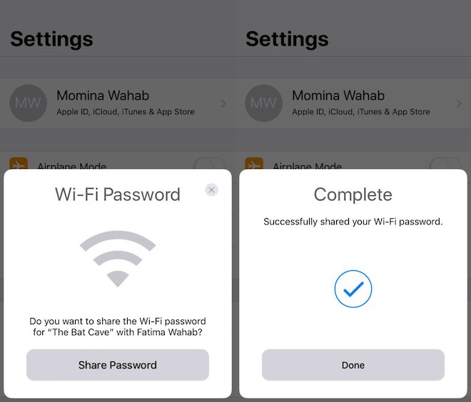 Cách chia sẻ password Wi-Fi đang truy cập của iPhone và smartphone Android nhanh chóng