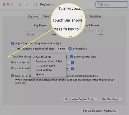 Hướng dẫn bạn Cách tùy chỉnh Touch Bar của MacBook