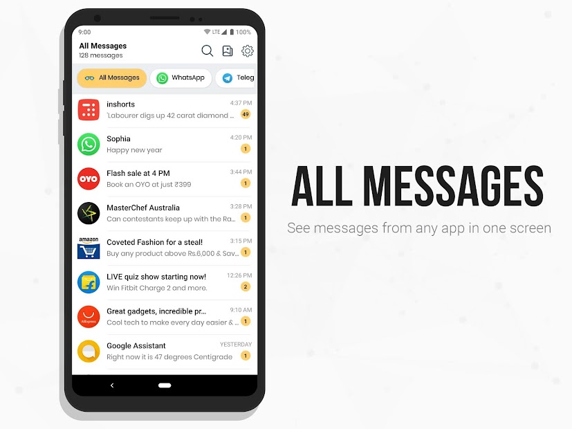 Tải Unseen Messenger | Recover & View Deleted Messages trên PC với Memu
