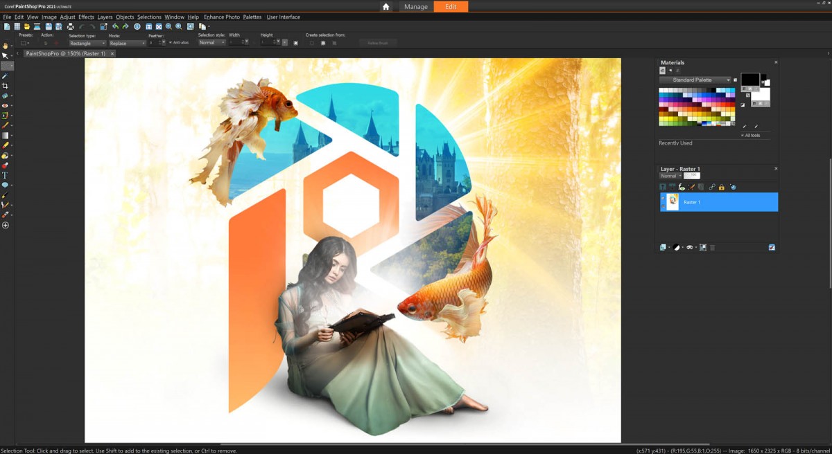 Review] Corel Paintshop Pro - Phần mềm chỉnh sửa đồ hoạ vector